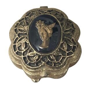 Vtg Dana Perfume Co. Ambush Perfume Solid Compact